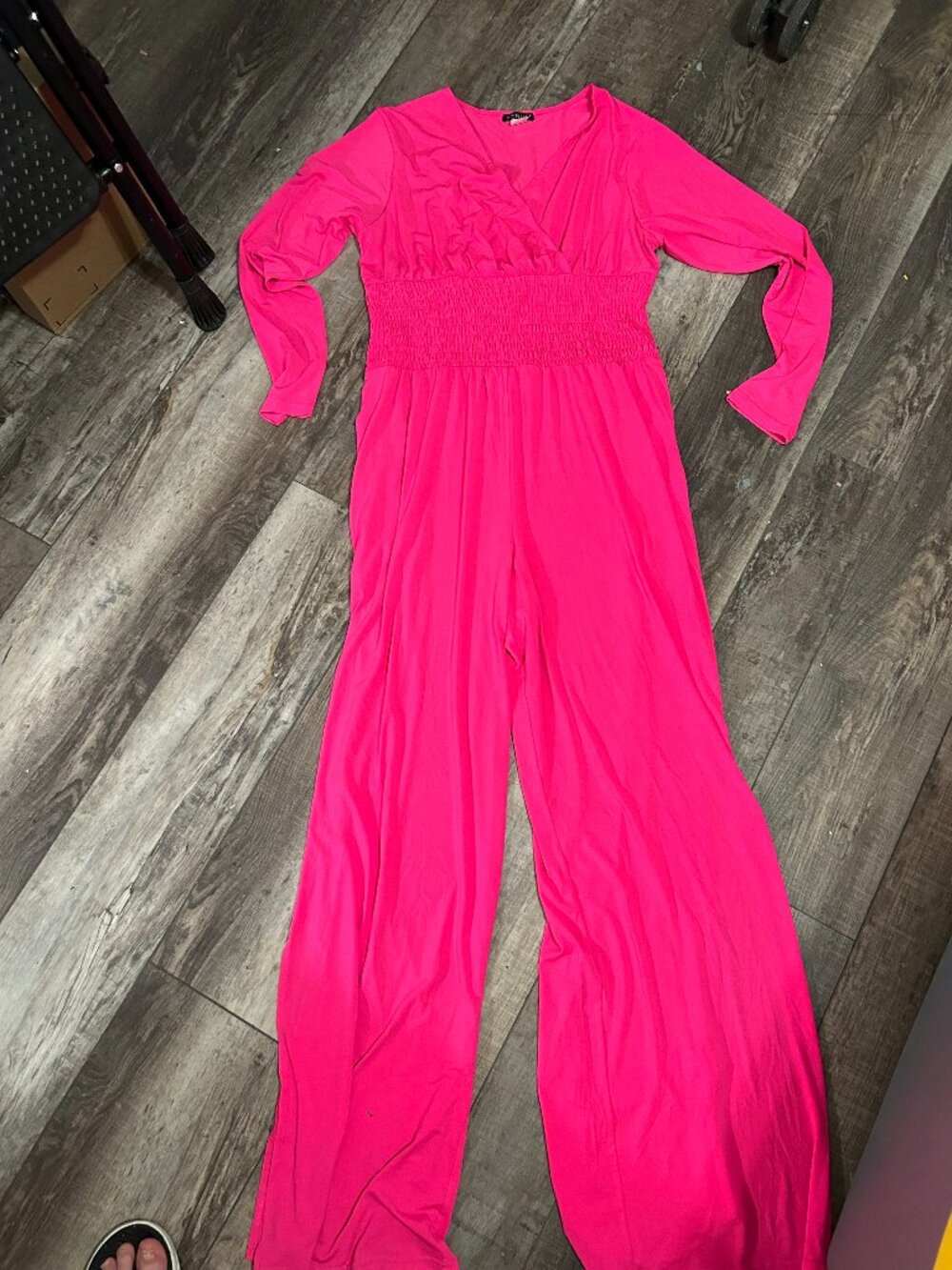 Venus Hot Pink Jumpsuit - Size Large 44 Bust = NWT